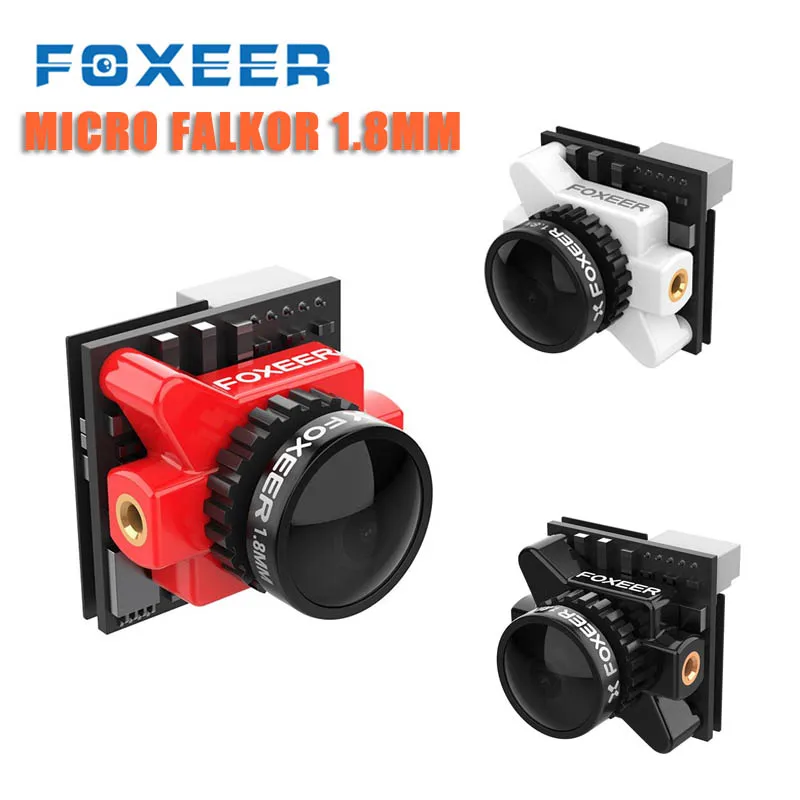 Foxeer Micro Falkor 1 8 мм 1200TVL 16:9/4:3 PAL/NTSC переключаемая GWDR FPV камера для радиоуправляемого