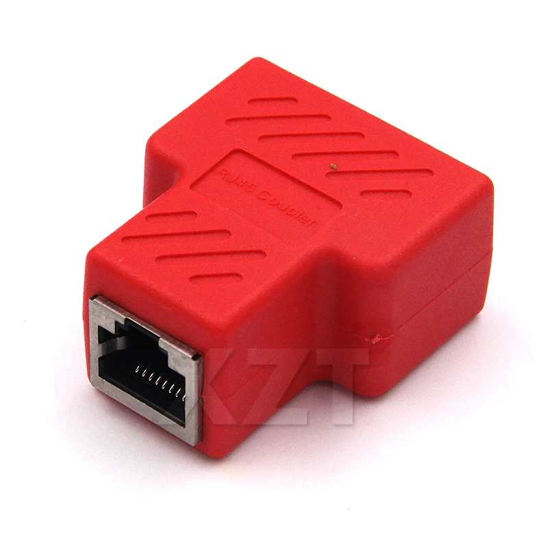 Новый Красочный медный сердечник 1 к 2 RJ45 соединитель сетевой кабельный сплиттер
