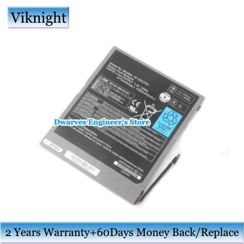 

Оригинальная Аккумуляторная батарея 7,4 В для планшетов Panasonic VZ-VZSU74U Toughpad TM FZ-A1BDAAZGG 4G, 4770 мАч, 35 Вт/ч