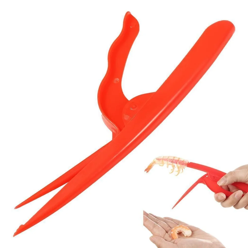 Приманки креветки Овощечистка оболочки удалить Кухонные гаджеты для