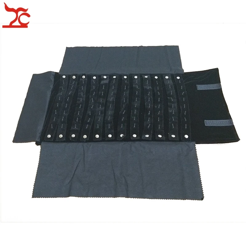 Сумка Органайзер для хранения ювелирных изделий из ПУ кожи 29 х10 см|black velvet|jewelry