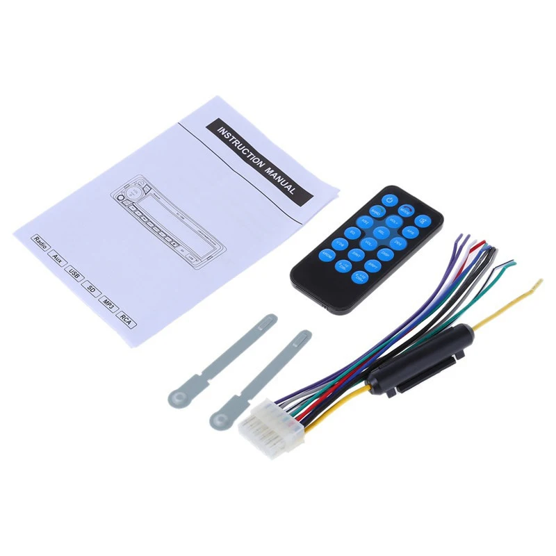 12 В Bluetooth USB/SD/AUX MP3 плеер радио автомобиль электронные стерео аудио одной FM Din