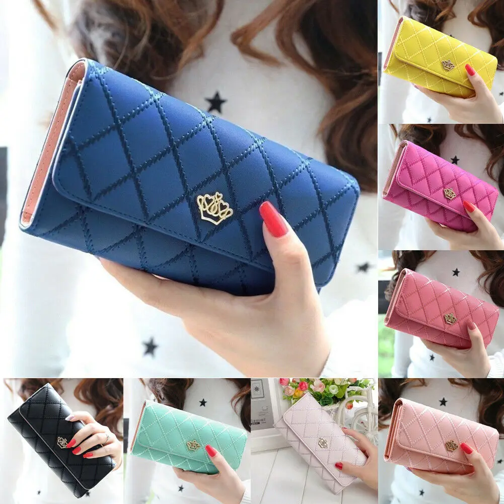 Модный женский кошелек Дамский Кожаный клатч прекрасная вечерняя сумочка