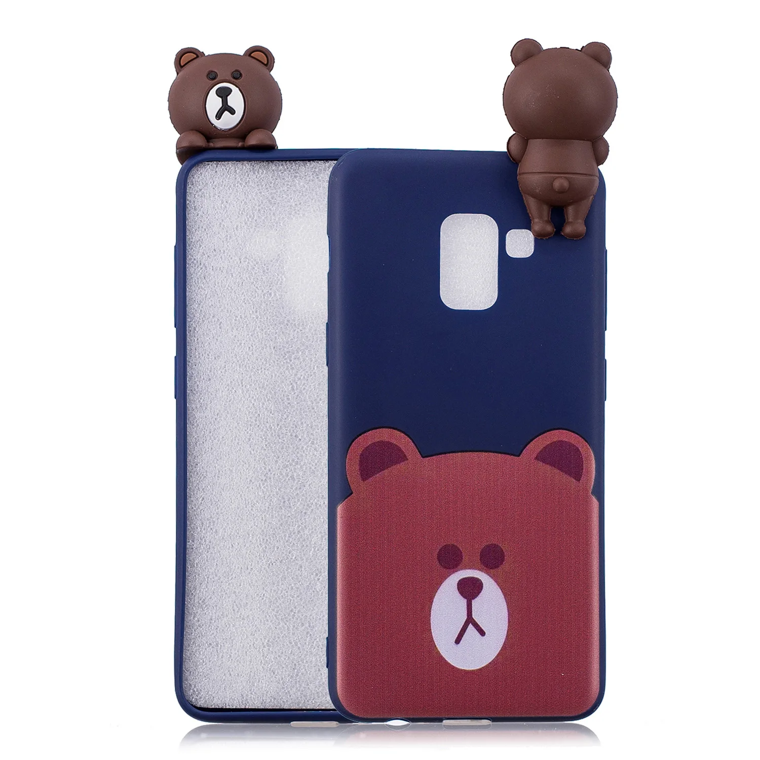 3D мягкий ТПУ чехол s для Fundas samsung galaxy s8 s9 plus s10 lite Coque s6 s7 edge A5 A6 A7 A9 A3 чехол-накладка ярких цветов