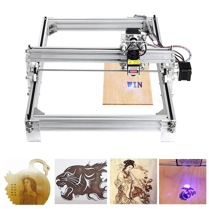 5500 МВт DIY CNC лазерный гравер kitsнастольный USB лазерная резьба гравировальный