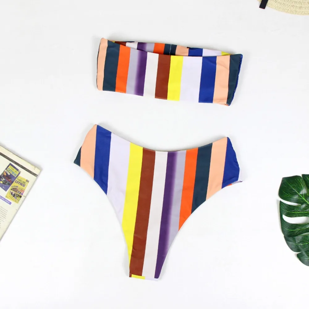 2019 сексуальный лоскутный комплект бикини купальник для женщин бразильский из