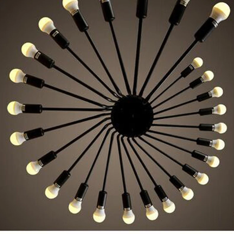 Современная светодиодная люстра освещение для гостиной скандинавский бар