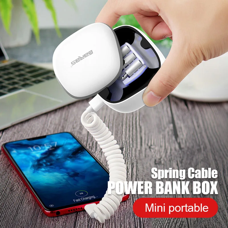 Garas PowerBank PD/QC3.0 адаптер объектива для камер Micro USB/Тип USB C Зарядное устройство