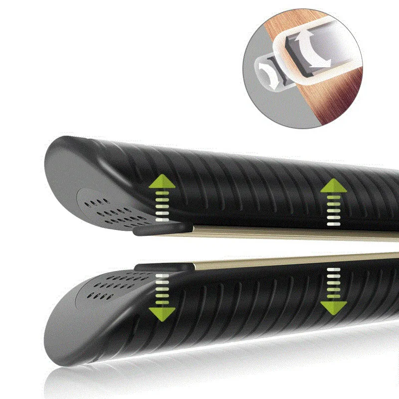 2 в 1 профессиональный мини выпрямитель для волос утюжок завивки инструменты