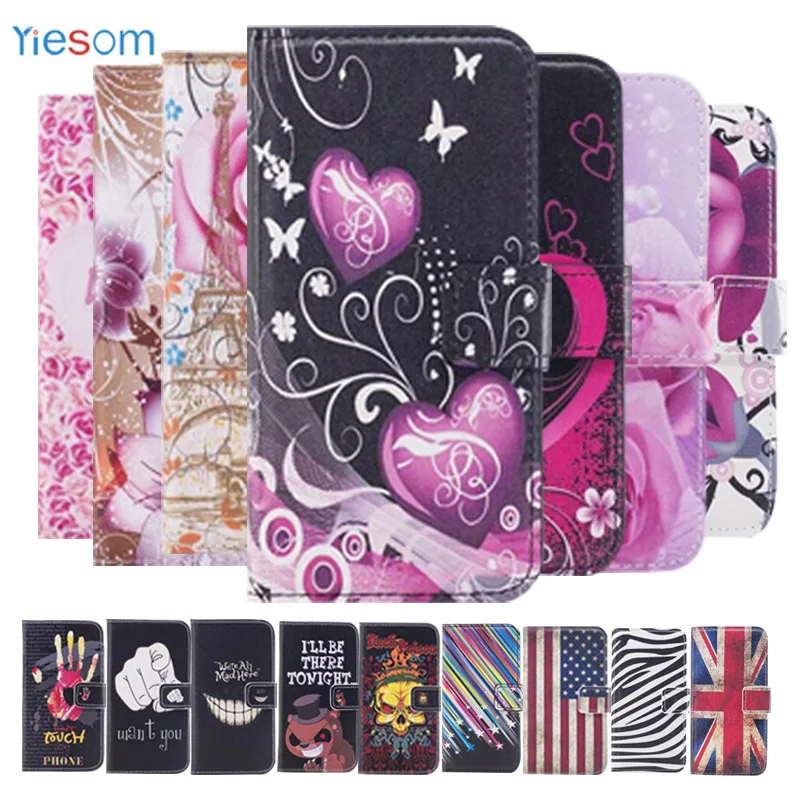 YIESOM для Huawei Y5 Y6 Y7 2017 чехол мягкий флип кошелек PU кожаный подставка Fundas Capa Coque|phone