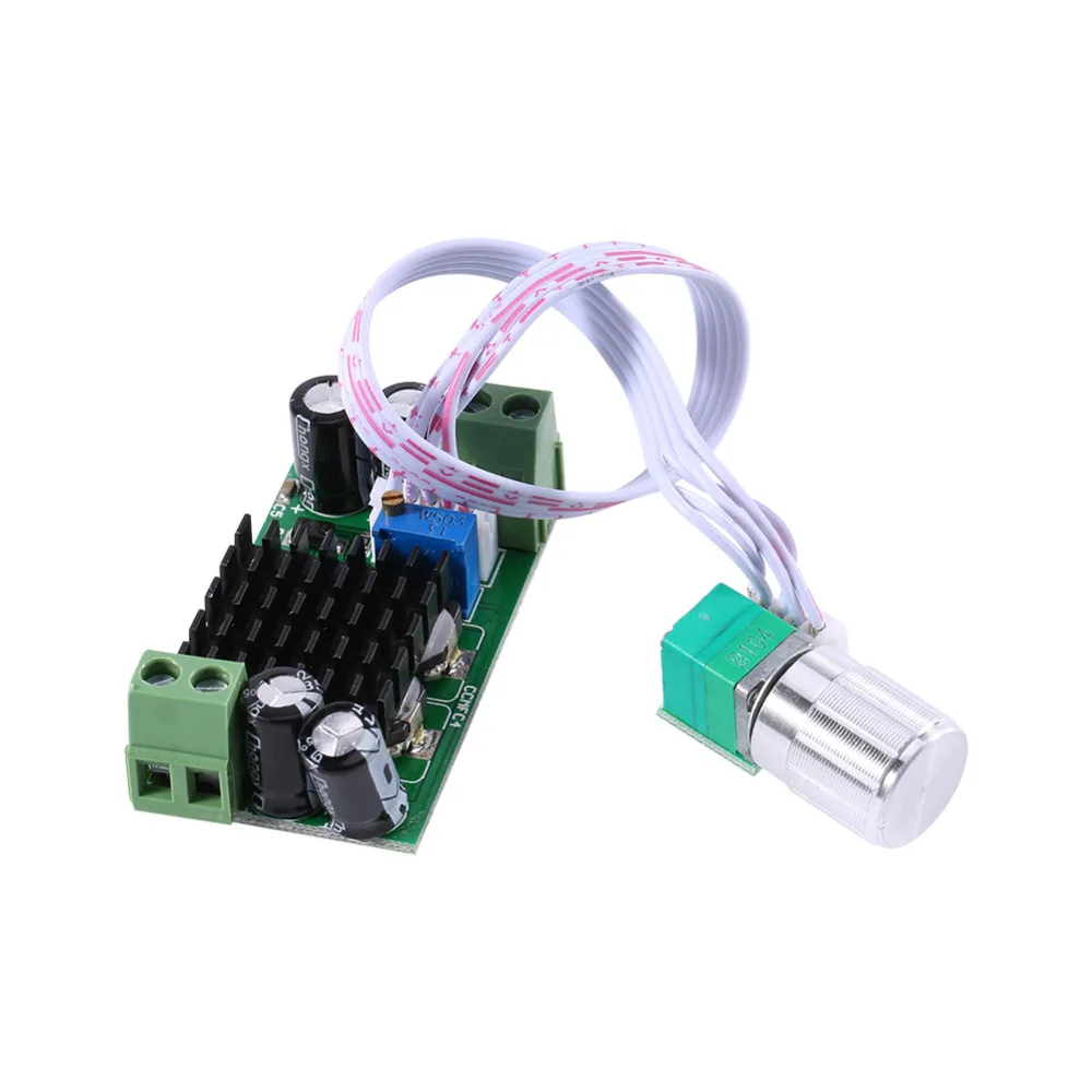 

DC 5V to 24V 1A Motor Speed Regulator Controller Switch For DC Fan Blower