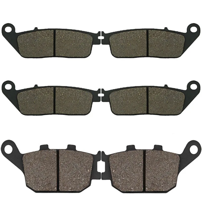 Передние и задние тормозные колодки Cyleto для мотоцикла HONDA CBF 600 2004 2006 CBF600 ABS CBF1000 1000