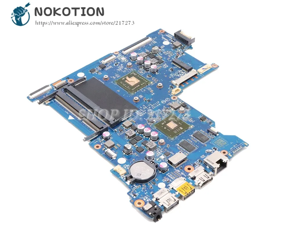 NOKOTION для hp 15-BA 15-BA021CY 255 G5 Материнская плата ноутбука 854967-601 854967-001 854964-601 854964-001 аккумулятор большой емкости BDL51 LA-D711P R5M1-30 2G
