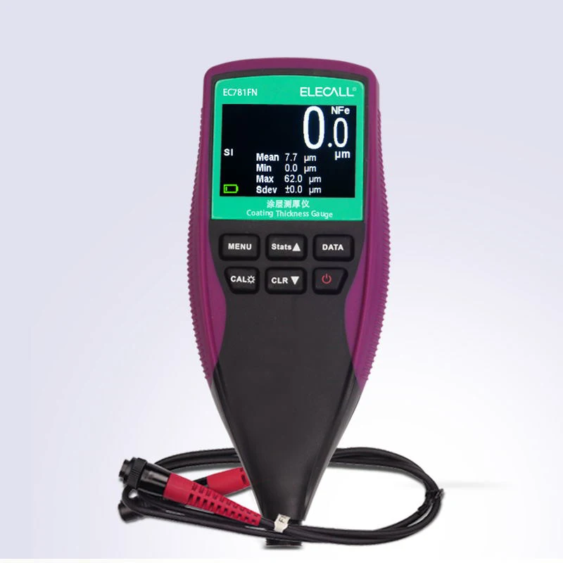 Цифровой тестер толщины краски EC781FN цифровой измеритель покрытия 0 3 мм|Приборы