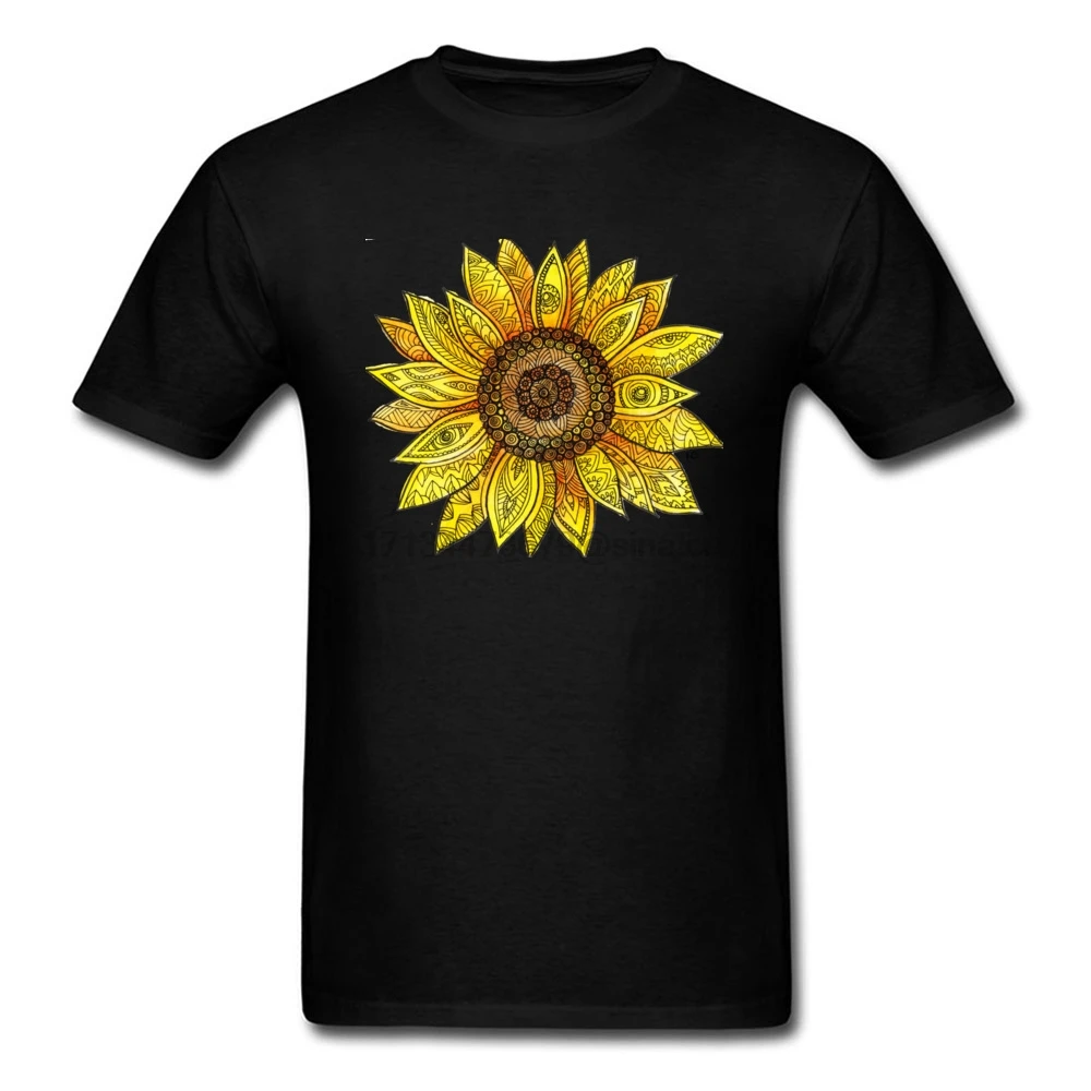 Мужская хлопковая футболка с коротким рукавом круглым вырезом и принтом |