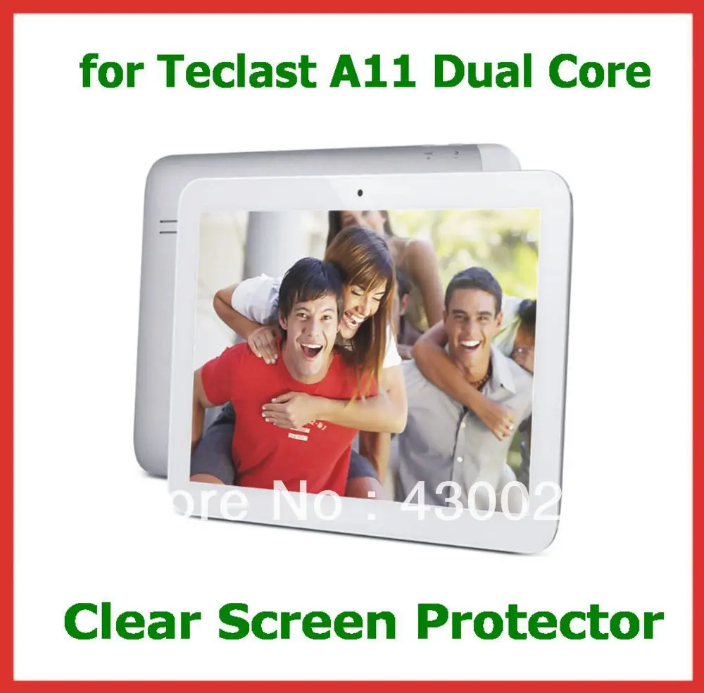 

10pcs CLEAR Screen Protector Film for Teclast A11 10.1" Tablet PC Size 252x171mm Dual Core Free Shipping