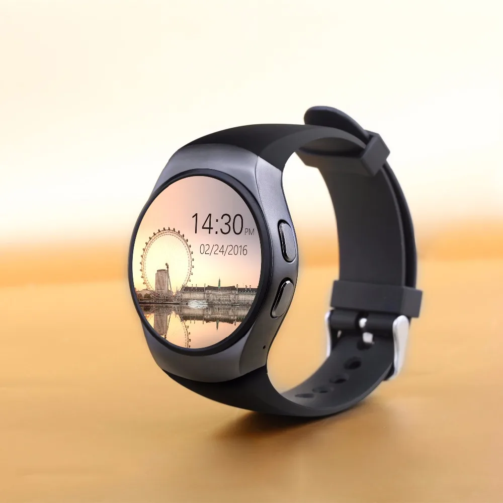 Смарт-часы KingWear KW18 с поддержкой sim-карты TF MTK2502 ips Шагомер напоминание Bluetooth 4,0 монитор сердечного ритма Смарт-часы