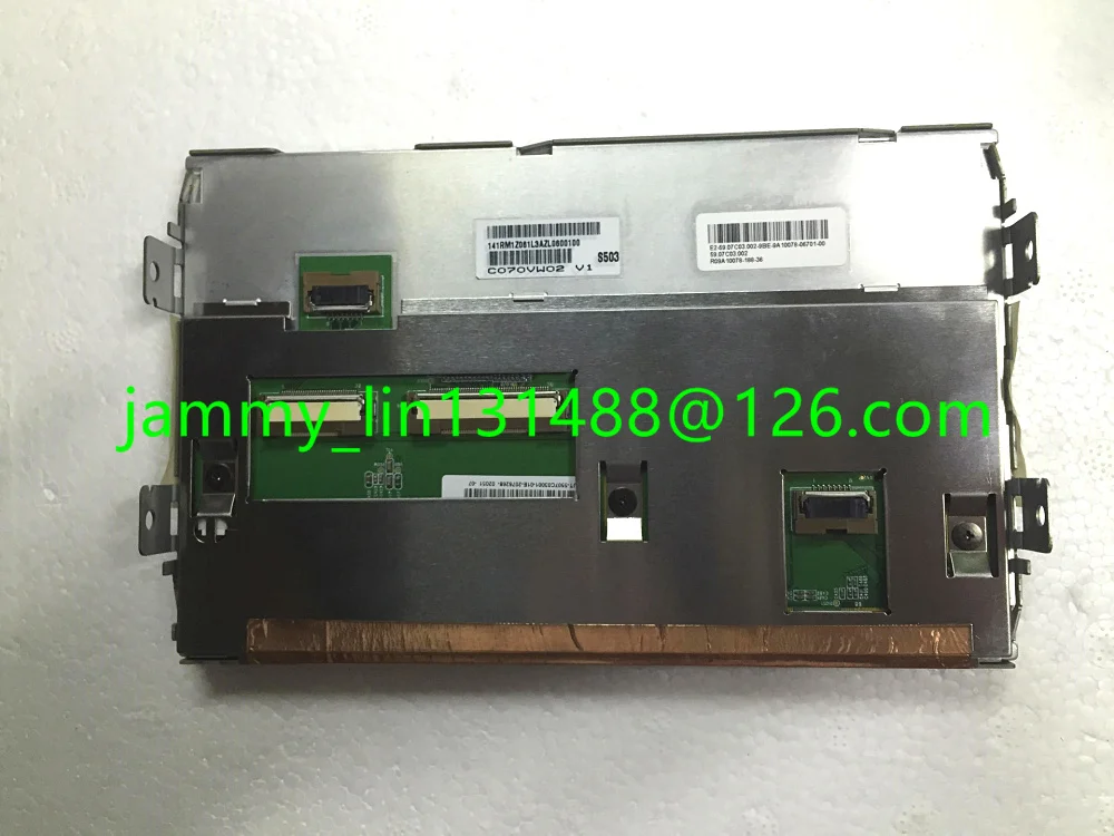 Бесплатная доставка новый оригинальный 7-дюймовый TFT ЖК-экран C070VW02 V1 не сенсорный