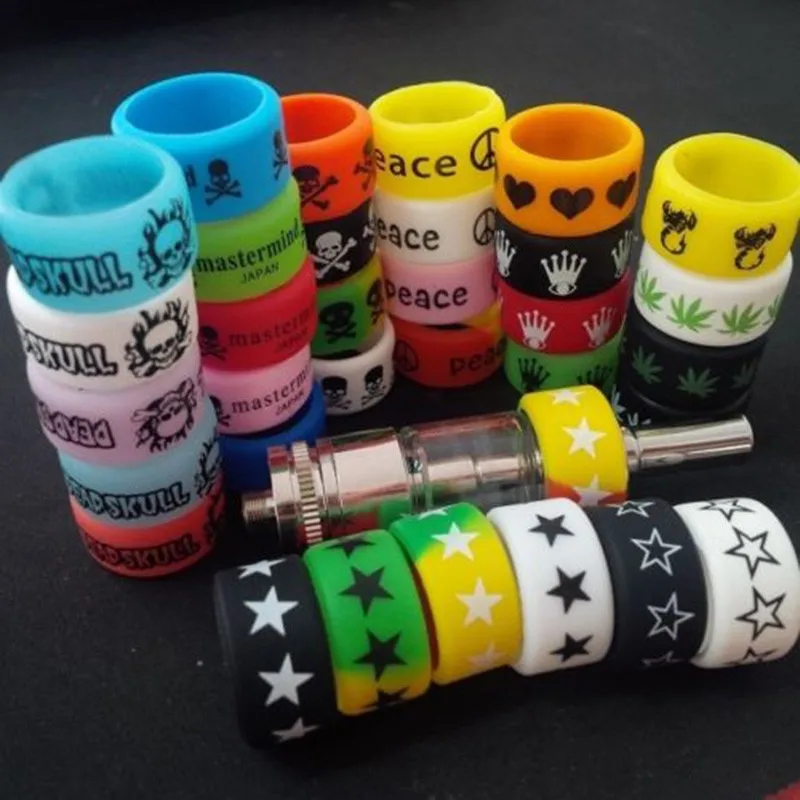 100 шт. Силиконовое кольцо 22 мм резиновое для вейпа модов rda rba Ohm/RBA RDA защитный бак