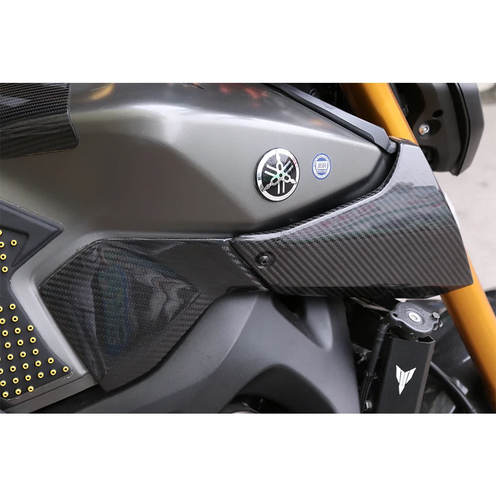 Для бака с газом из углеродного волокна Yamaha MT09 FZ09 боковой бак обтекатель отделка
