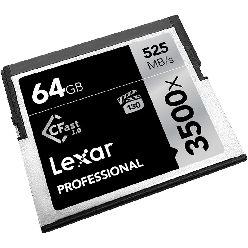 Lexar Professional 3500X CFast2.0 CF карта 128 Гб 64 Гб 525MBS карта памяти 64 128 Гб флэш-карты памяти Carte Memoire для камеры