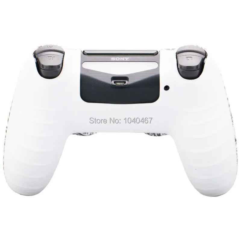 Противоскользящий силиконовый чехол защитный для контроллера Sony Play Station Dualshock 4 PS4 Pro Slim беспроводной игровой