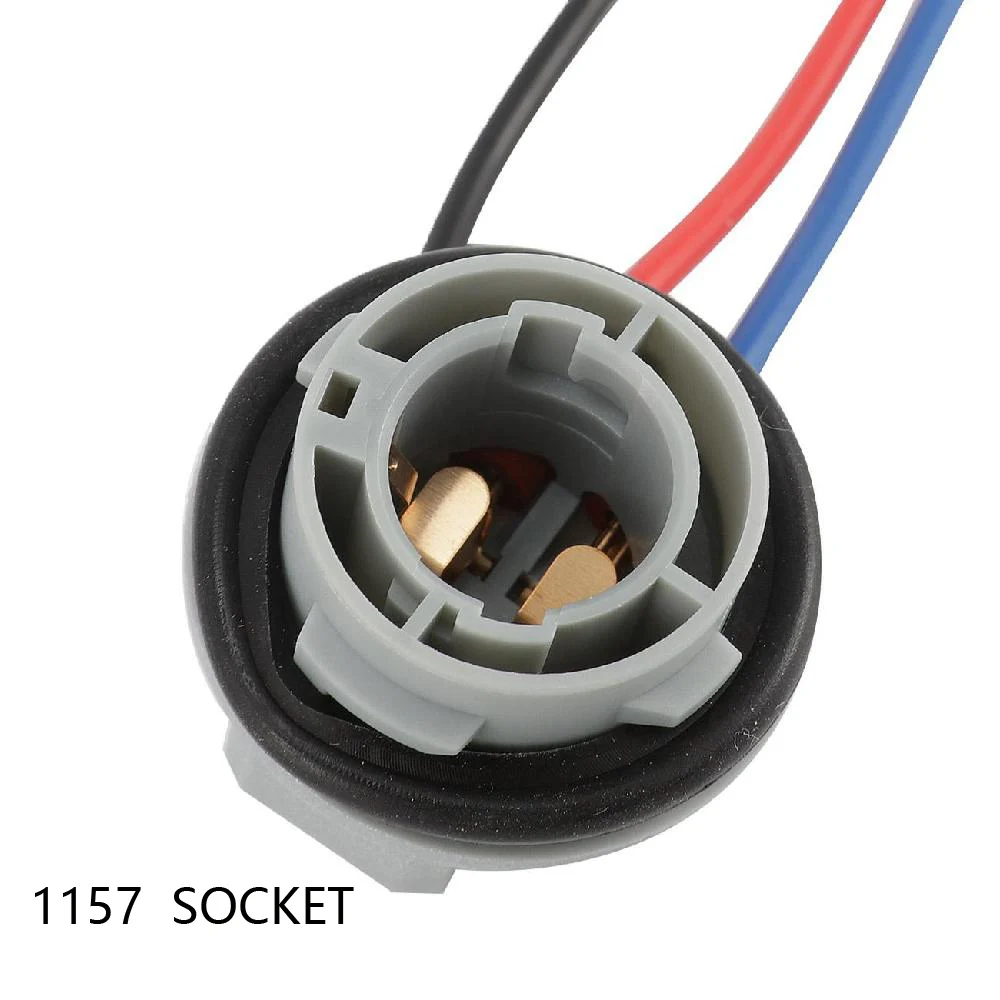 1157 Oslamp 2 шт. светодиодный T10 7440 7443 1156 1157 Автомобильные лампы гнездо адаптера удлинитель Разъем Держатель Лампы - Цвет: 1157
