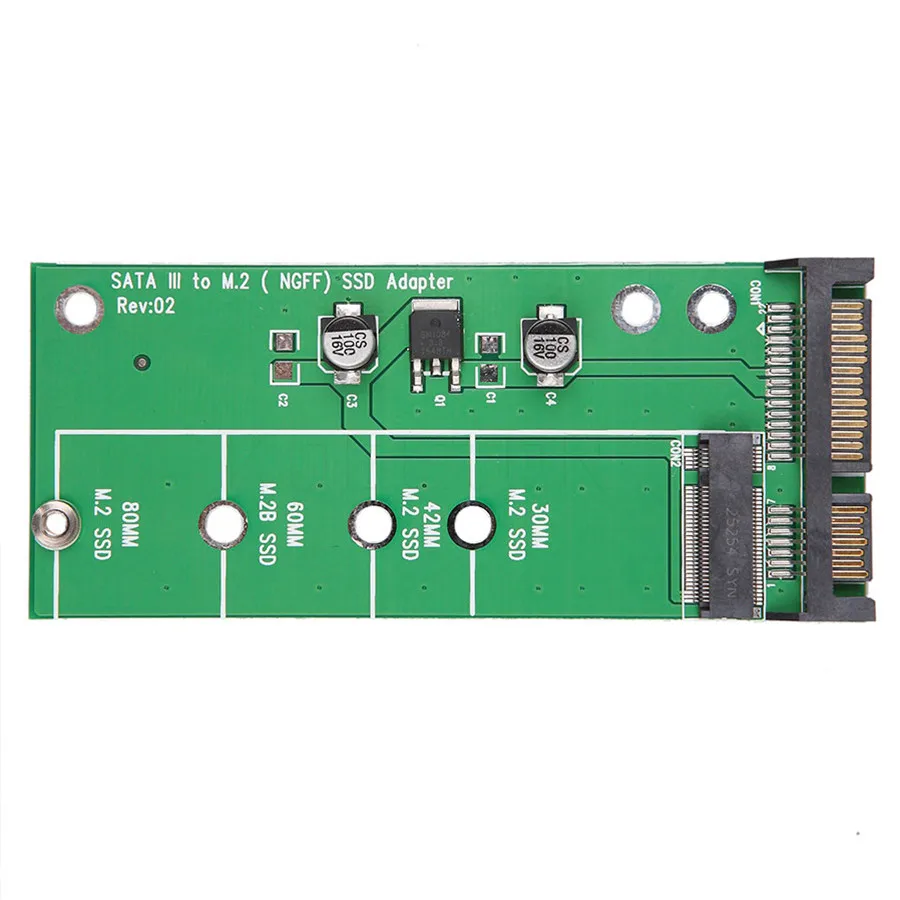 Адаптер M.2 на 22 Pin SATA 3 0 карта NGFF SSD конвертер с поддержкой ключа B/Key B + M