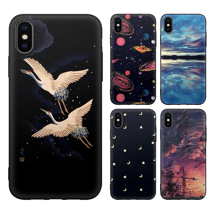 TPFIX для iPhone XR Чехол Мягкий силиконовый чехол телефона 7 8 Plus 6 6S X XS Max задняя крышка