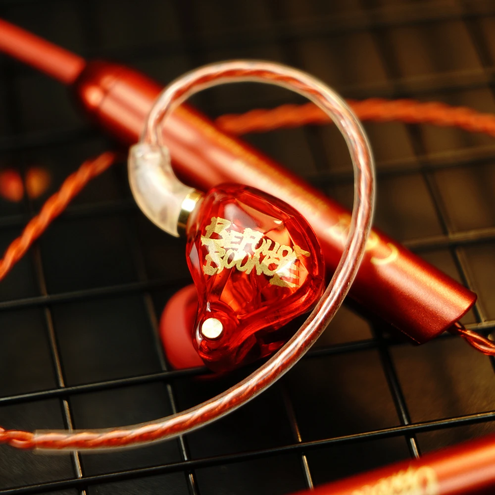 Новинка аудио алмаз OM1 бас DJ супер НЧ наушники гарнитура ушной 2Pin HIFI 3 5 мм в ухо