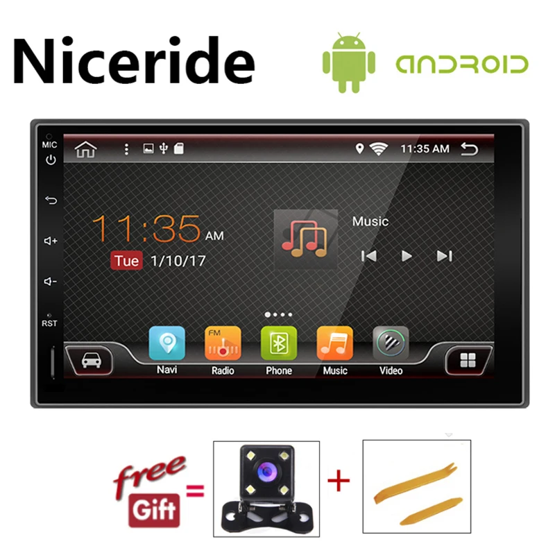 Авторадио 2 din универсальный автомобильный головный блок 7 ''ЖК сенсорный Bluetooth