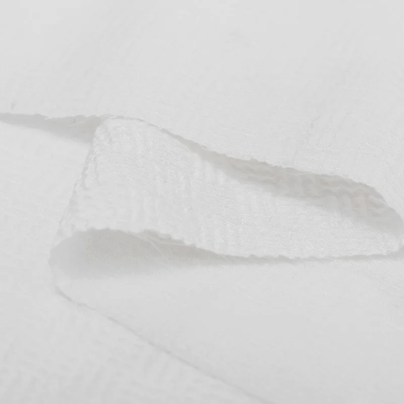50x112cm/piece White Breathable Smooth Soft Drape 100% Real Silk Fabric Cloth For Manual Dress Clothing DIY Sewing Patchwork | Дом и сад