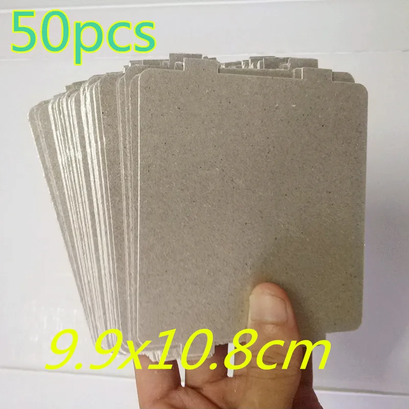 

50pcs 9.9*10.8cm Spare parts for microwave ovens mica microwave mica sheets microwave oven plates