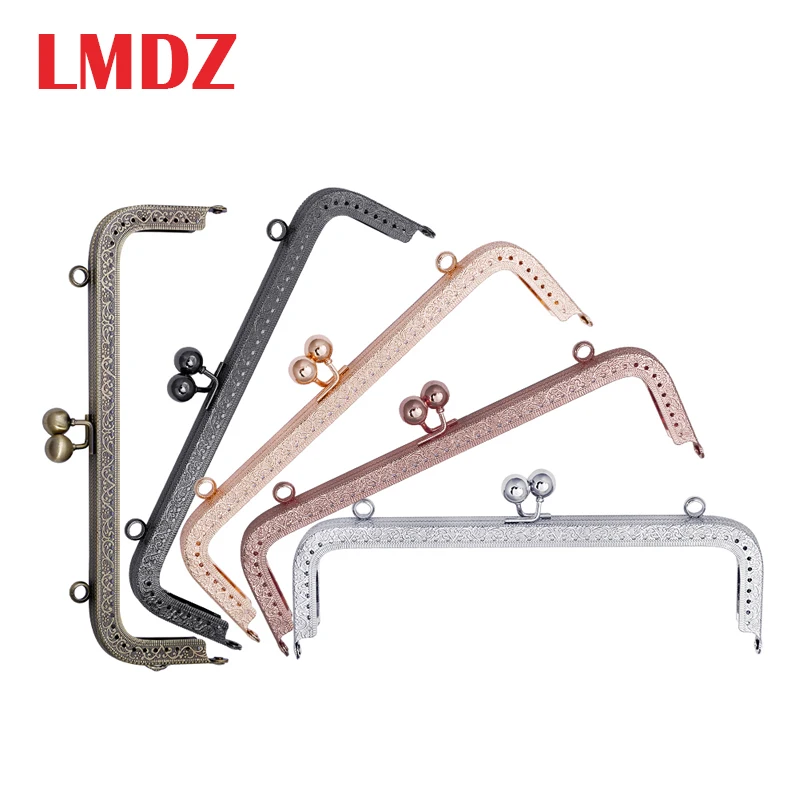 Прямоугольная металлическая защелка LMDZ для сумок, 20,3 см