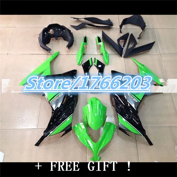Мотоцикл для Kawasaki Ninja 300 года 13 14 EX300R 2013 2014 полный комплект обтекателей из АБС