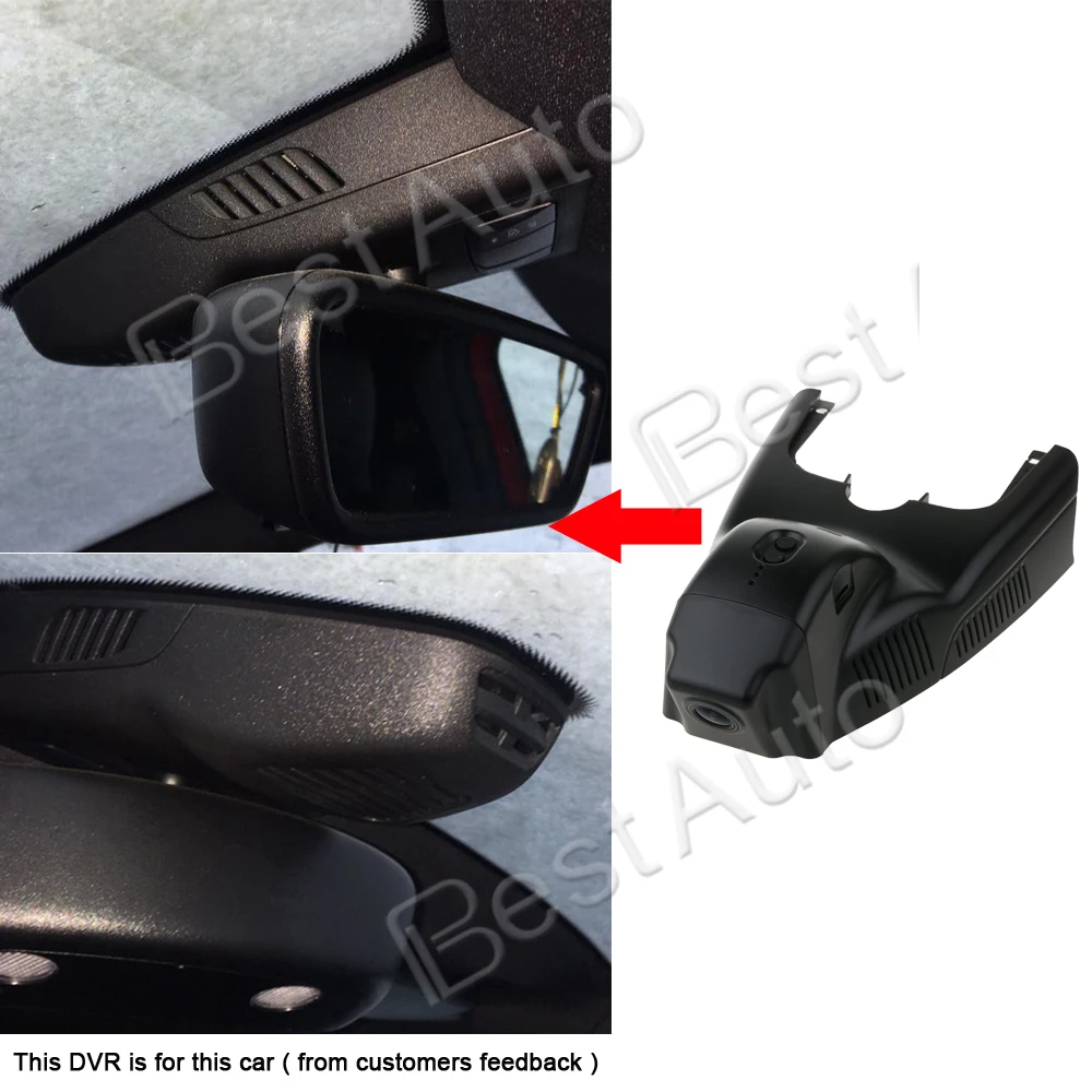 Видеорегистратор 1920*1080P с Wi-Fi и управлением через приложение для Mercedes Benz CLA200 2015 GLA