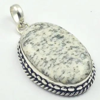 

K2Stone Pendant Silver Overlay over Copper, USA Size 61mm , P4660