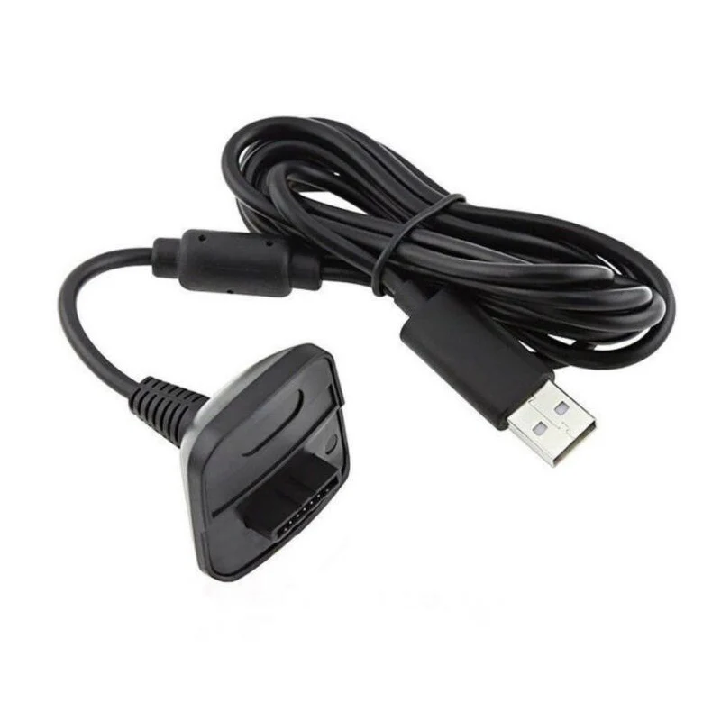 Кабель для беспроводного контроллера Xbox 360 USB-кабель зарядки соединительный