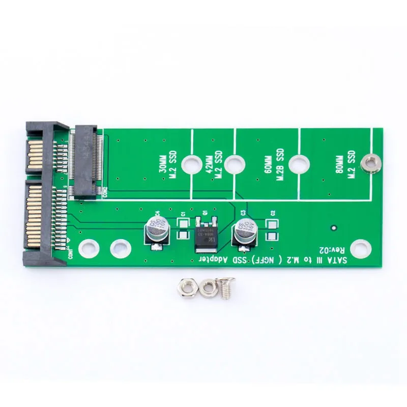 M.2 B Ключ NGFF 30 мм 42 60 80 mSata SSD для SATA III SATA3.0 адаптер|sata iii|sata cardssd sata iii |