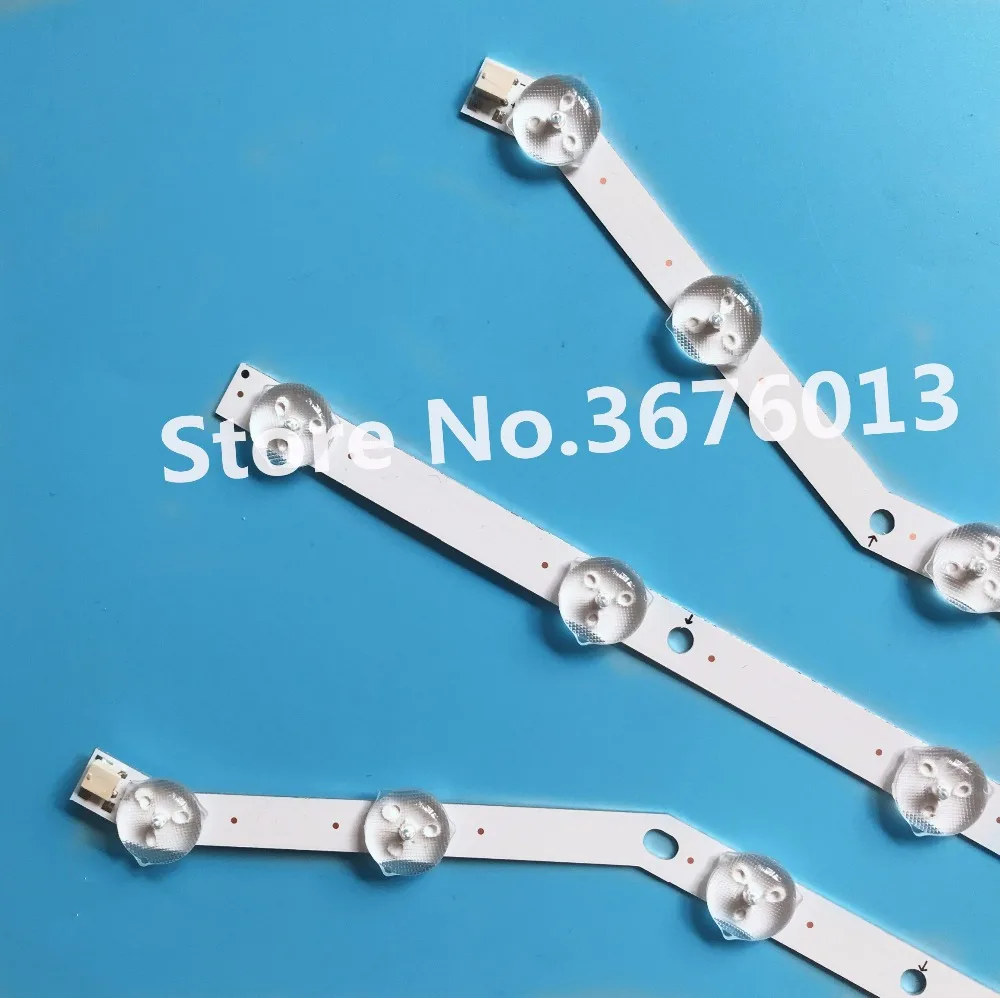 6 комплектов = 18 шт. 12/13LED 76 см Светодиодная лента для Samsung UH40H6203AF 2013SVS40 LM41 00001V 00001W BN96