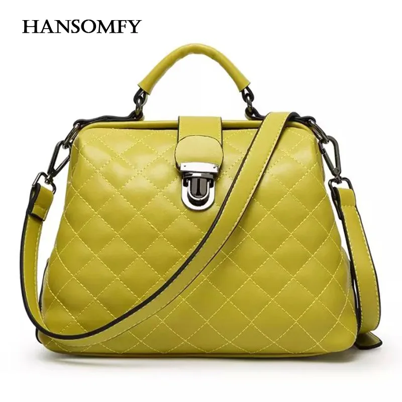 Hansomfy женщины роскошные спирея lingge сумки женской моды доктор сплошные цвета марка