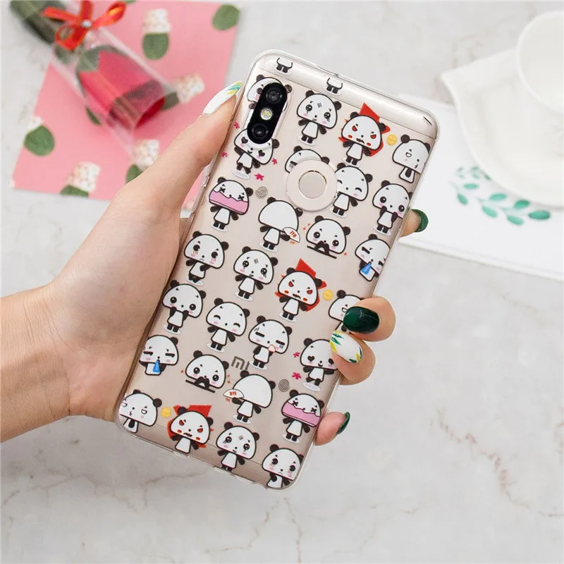 Чехол Wekays для XiaoMi RedMi Note 6 мультяшный Силиконовый ТПУ чехол 4 4X 5A Y1 5 Pro | Мобильные