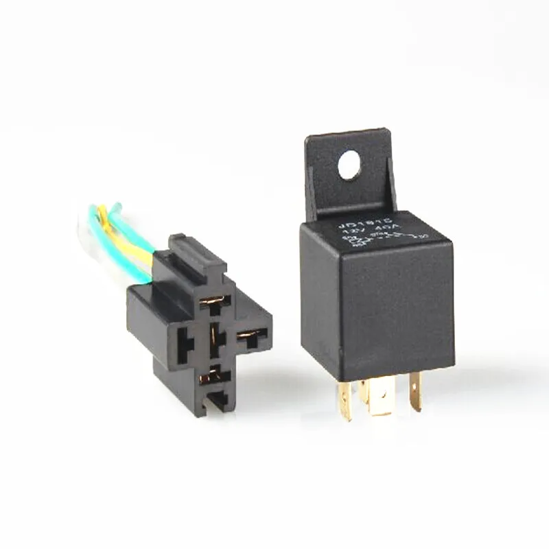 Hobimake DC 12 В автомобилей реле Модуль 4pin JD2912-1H 40A изменение голова свет gps навигации