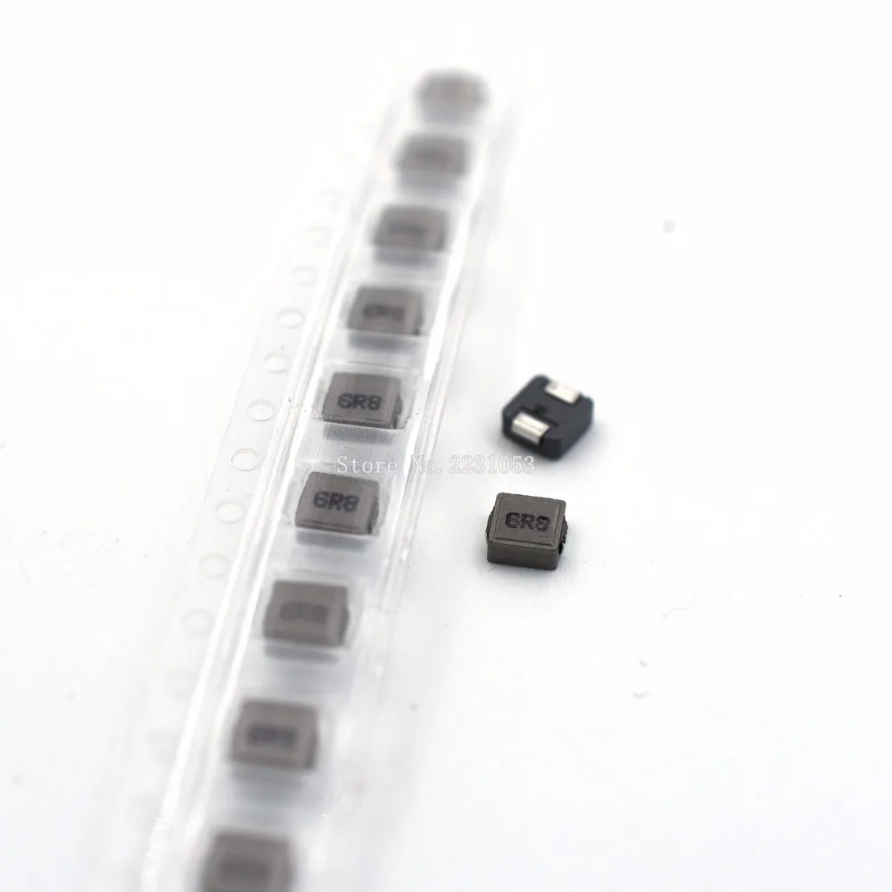 10 шт./лот 4*4*2 мм SMD силовой индуктор 6 8 мкГн 6R8 0420 индуктивность|inductor 6.8uh|power inductorsmd