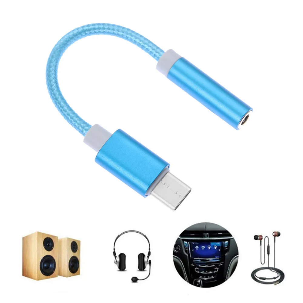 Новое поступление 1 шт. USB 3 стандарта Type-C на 5 мм Aux разъем для наушников