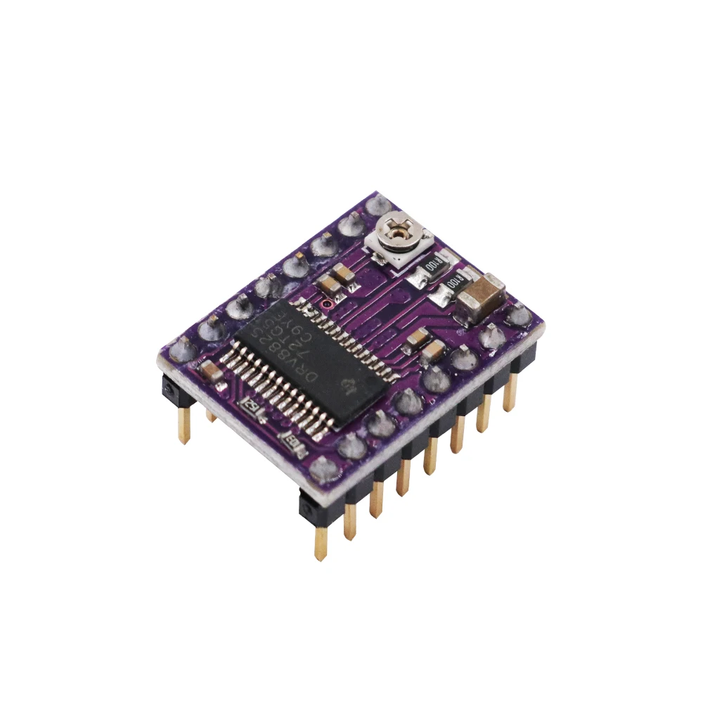 Запчасти для 3D принтера Stepstick A4988 DRV8825 шаговый двигатель модуль драйвера с
