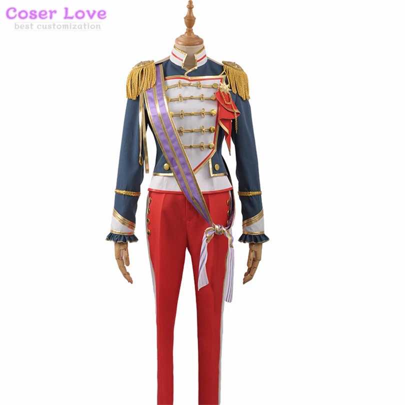 

Ensemble Stars ES SW Sakuma Rei coat trousers suit Cosplay costume Halloween Christmas party