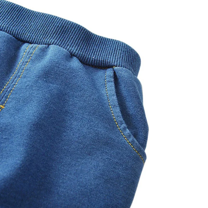 2pcs/set Children Clothing Cartoon Long and Trousers Sets Cowboy long sleeve sets dark blue Cotton For 1-4T | Детская одежда и