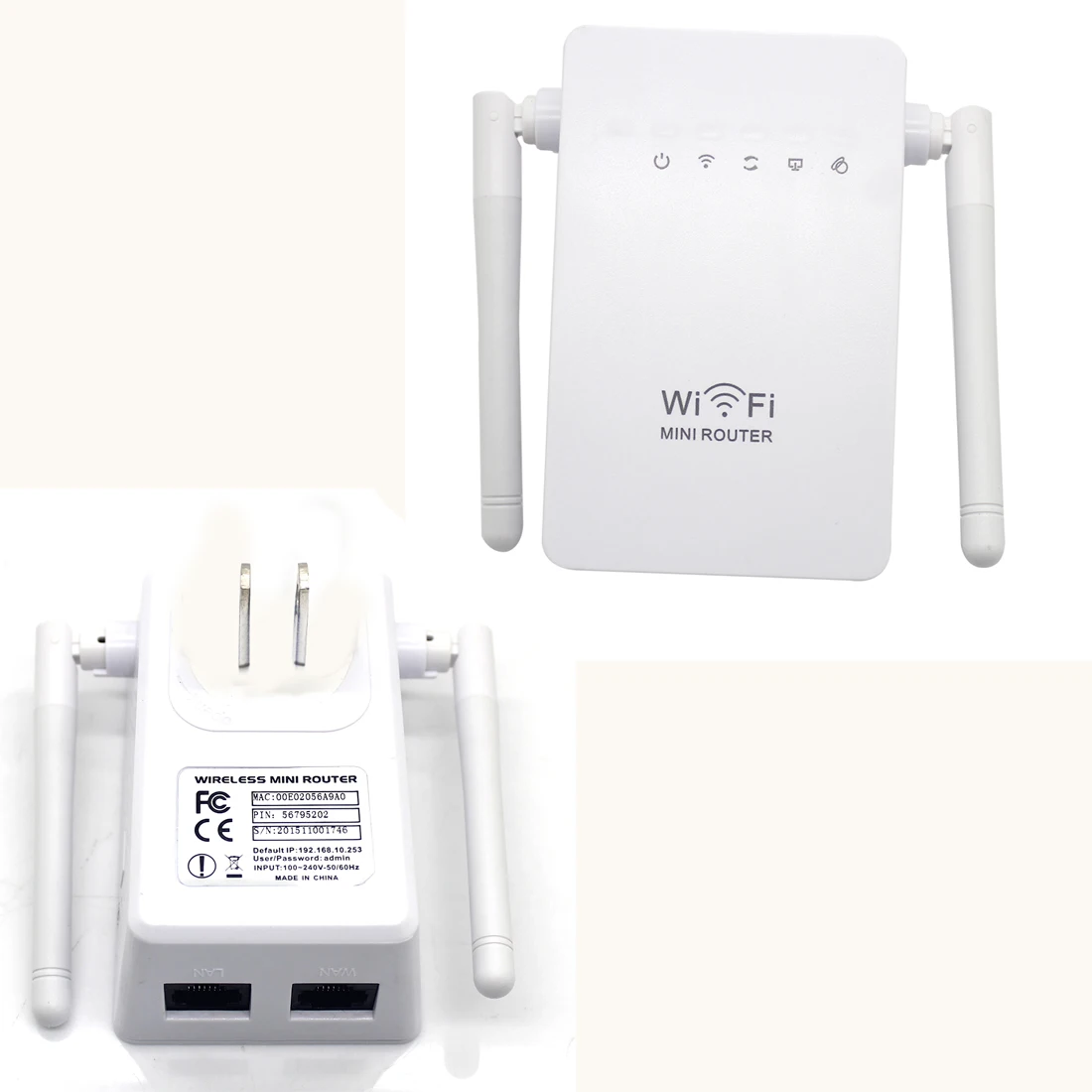 NOYOKERE Новый 300 Мбит/с Wi Fi ретранслятор сетевой диапазон расширитель усилитель N300