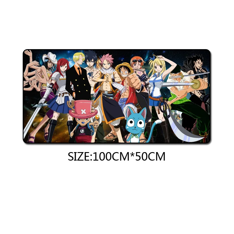 Model F FFFAS 100x50 см большой коврик для мыши коврик японского аниме ONE PIECE Наруто DRAGON BALL Коврик для мыши настольный ноутбук компьютерная Подушечка для демонстрации США Великобритания - Цвет: Model F